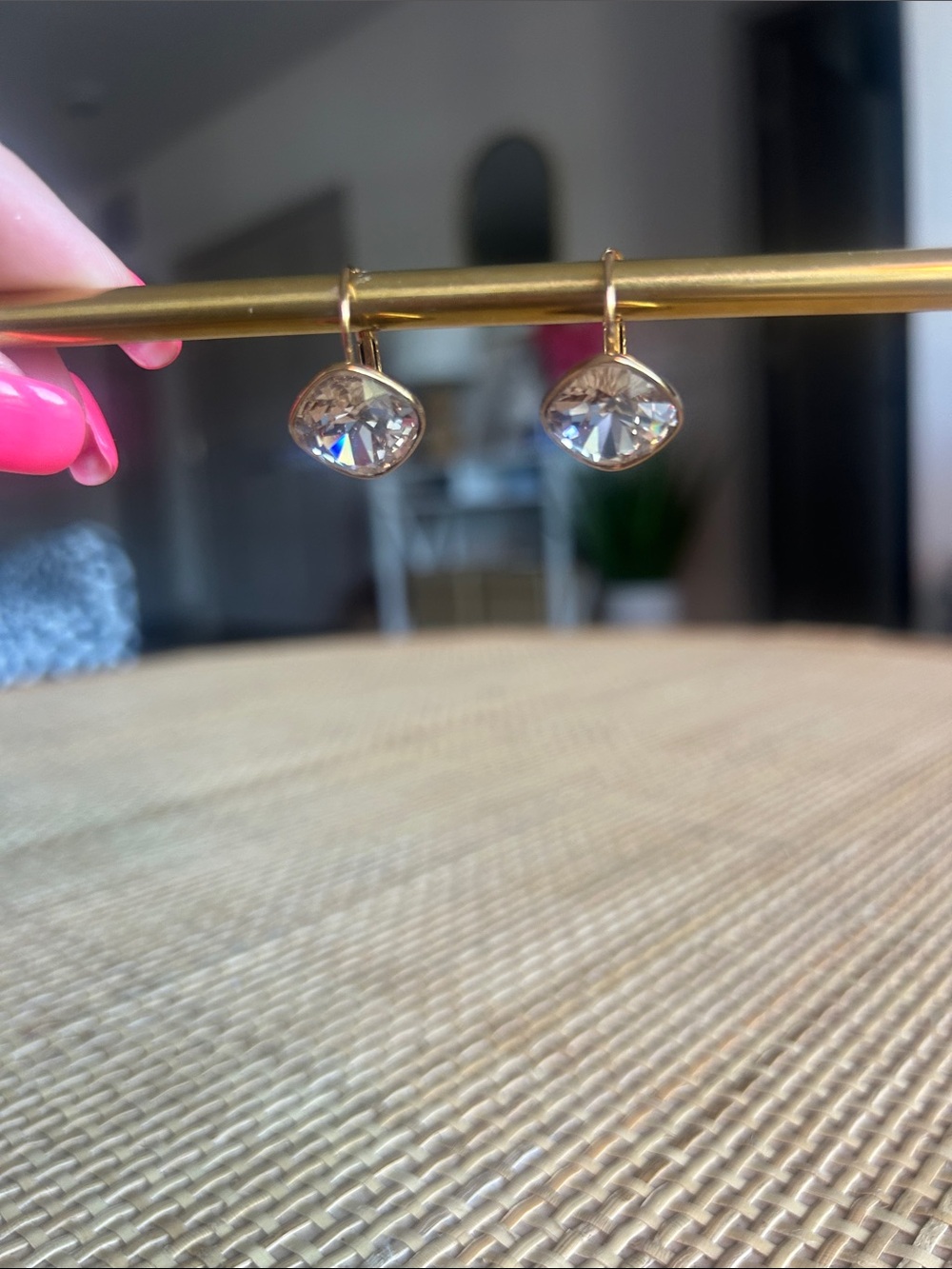 Touchstone Crystal by Swarovski Blushful Earrings